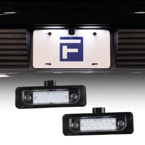 Ford Mustang License Plate Lights - Rear - FORM Lighting - LED - Cool White - 2010